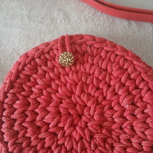 Kis horgolt macarontáska - táska & tok - kézitáska & válltáska - kézitáska - Meska.hu