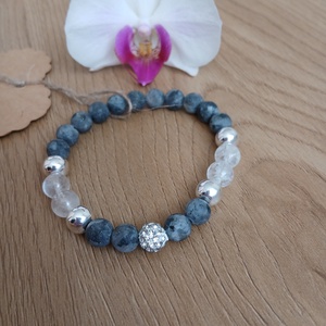 Védelmező enetgia karkötő , Ékszer, Karkötő, Ásványkarkötő, Gyöngyfűzés, gyöngyhímzés, MESKA