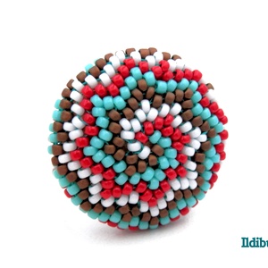 Spirál mintás gyűrű 4 színből (türkiz, piros, matt bronz és fehér) - ékszer - gyűrű - statement gyűrű - Meska.hu Spirál mintás gyűrű 4 színből (türkiz, piros, matt bronz és fehér) - ékszer - gyűrű - statement gyűrű - Meska.hu