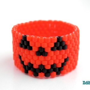 Halloween gyűrű - Meska.hu