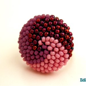 Spirálos 3 színű kerek gyűrű - 54. verzió - ékszer - gyűrű - kerek gyűrű - Meska.hu