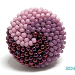 Spirálos 3 színű kerek gyűrű - 54. verzió - Meska.hu