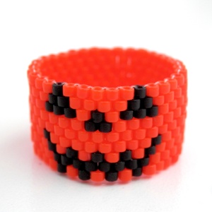 Halloween gyűrű - Meska.hu