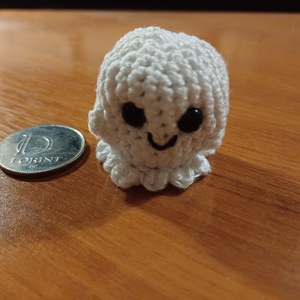 Mini horgolt szellem - Meska.hu