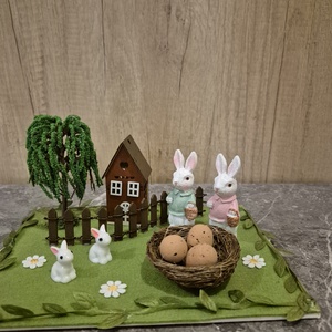 Húsvéti asztali dísz, Ünnepi díszek, dekorációk, Húsvéti díszek és dekorációk, Húsvéti ablakdíszek, Mindenmás, MESKA