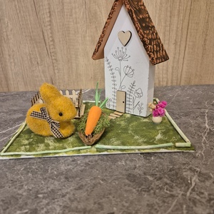 Húsvéti asztali dísz - ünnepi díszek, dekorációk - húsvéti díszek és dekorációk - húsvéti ablakdíszek - Meska.hu