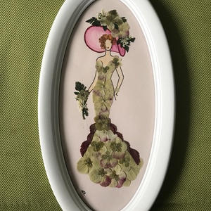 Dáma  17cm 32cm - Meska.hu