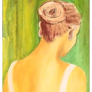 Balerina/Akvarell   - Meska.hu
