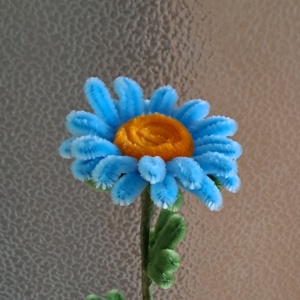  Örök virág zseníliadrótból, Otthon & Életmód, Dekoráció, Virágdísz és tartó, Csokor & Virágdísz, Virágkötés, MESKA