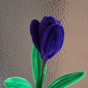  Örök virág zseníliadrótból - otthon & életmód - dekoráció - virágdísz és tartó - csokor & virágdísz - Meska.hu