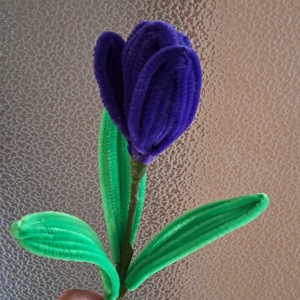 Virág zseníliadrótból, Otthon & Életmód, Dekoráció, Virágdísz és tartó, Csokor & Virágdísz, , MESKA