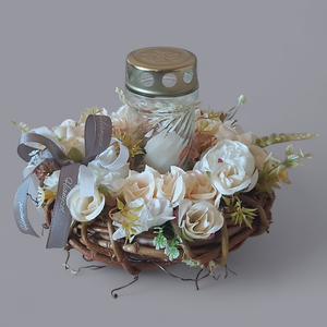 Kegyeleti sírdísz, Otthon & Életmód, Vallás, Temetkezési tárgy, Sírdísz, kegyeleti dísz, , MESKA