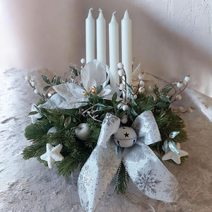 Karácsonyi asztalidísz - Meska.hu