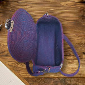 Női ferdepántos táska - táska & tok - bevásárlás & shopper táska - kenyeres zsák - Meska.hu