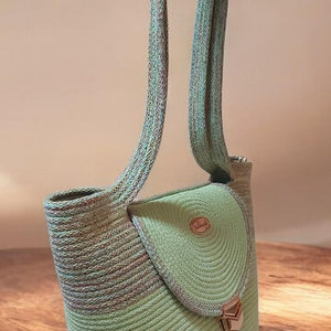 Női kézi / válltáska - táska & tok - bevásárlás & shopper táska - kenyeres zsák - Meska.hu