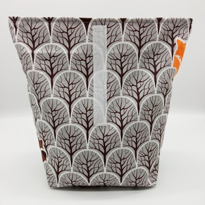 Uzsonnás táska újraszalvétával - Lunch bag - Zero waste  - táska & tok - uzsonna- & ebéd tartó - ebéd tasak, doboz - Meska.hu