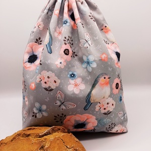 Frissentartó kenyeres zsák - nagy méret - táska & tok - bevásárlás & shopper táska - kenyeres zsák - Meska.hu