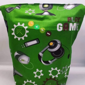Uzsonnás táska - Rolltop lunch bag - zero waste - táska & tok - uzsonna- & ebéd tartó - ebéd tasak, doboz - Meska.hu