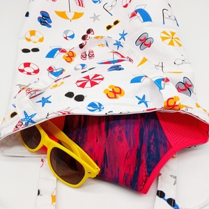 Fürdőruha tartó táska, bölcsis táska- vizes fürdőruha tartó táska - táska & tok - edzőtáskák - sporttáska - Meska.hu