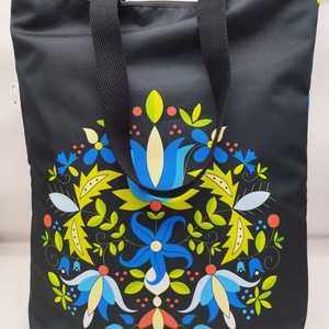 Matyó mintás nagy pakolós táska - táska & tok - kézitáska & válltáska - nagy pakolós táska - Meska.hu