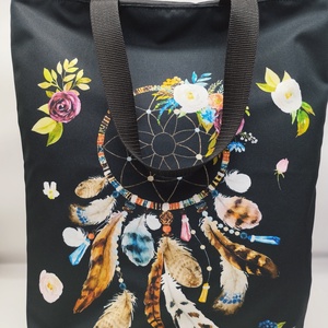 Mandalás nagy pakolós táska - táska & tok - kézitáska & válltáska - nagy pakolós táska - Meska.hu