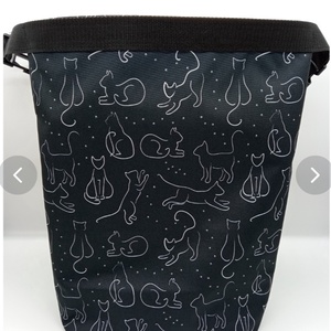 Uzsonnás táska - Rolltop lunch bag - zero waste - táska & tok - uzsonna- & ebéd tartó - ebéd tasak, doboz - Meska.hu