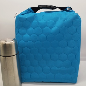 Uzsonnás táska - Roll top Lunch bag - Zero waste  - táska & tok - uzsonna- & ebéd tartó - ebéd tasak, doboz - Meska.hu
