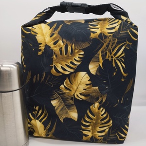 Uzsonnás táska - Roll top Lunch bag - Zero waste , Táska & Tok, Uzsonna- & Ebéd tartó, Ebéd tasak, doboz, Varrás, MESKA