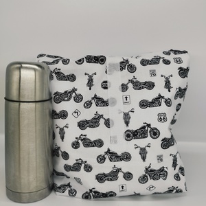 Uzsonnás zsák, táska - lunch bag - táska & tok - uzsonna- & ebéd tartó - ebéd tasak, doboz - Meska.hu