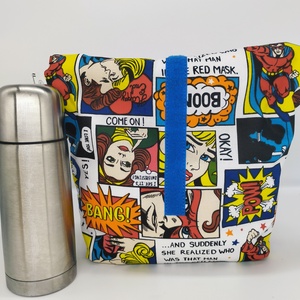 Uzsonnás zsák, táska - lunch bag - táska & tok - uzsonna- & ebéd tartó - ebéd tasak, doboz - Meska.hu