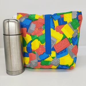 Uzsonnás zsák, táska - lunch bag, Táska & Tok, Uzsonna- & Ebéd tartó, Ebéd tasak, doboz, Varrás, MESKA