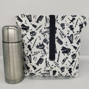 Uzsonnás zsák, táska - lunch bag, Táska & Tok, Uzsonna- & Ebéd tartó, Ebéd tasak, doboz, Varrás, MESKA