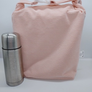 Uzsonnás táska - Roll top Lunch bag - Zero waste , Táska & Tok, Uzsonna- & Ebéd tartó, Ebéd tasak, doboz, Varrás, MESKA