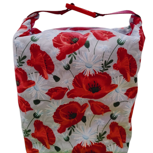 Uzsonnás táska - Rolltop lunch bag - zero waste, Táska & Tok, Uzsonna- & Ebéd tartó, Ebéd tasak, doboz, Varrás, MESKA