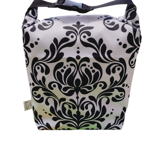 Uzsonnás táska - Roll top Lunch bag - Zero waste  - táska & tok - uzsonna- & ebéd tartó - ebéd tasak, doboz - Meska.hu