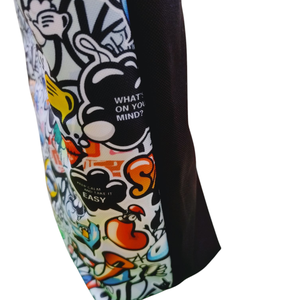 Uzsonnás táska - Roll top Lunch bag - Zero waste  - táska & tok - uzsonna- & ebéd tartó - ebéd tasak, doboz - Meska.hu