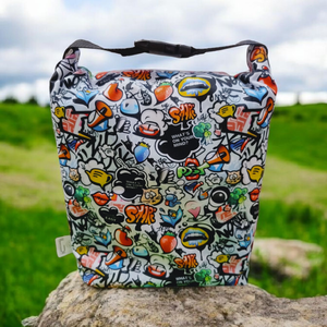 Uzsonnás táska - Roll top Lunch bag - Zero waste  - Meska.hu