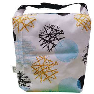 Uzsonnás táska - Roll top Lunch bag - Zero waste  - táska & tok - uzsonna- & ebéd tartó - ebéd tasak, doboz - Meska.hu