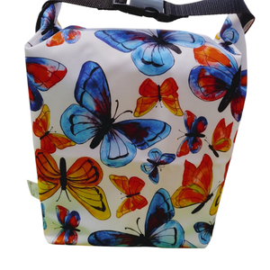 Uzsonnás táska - Roll top Lunch bag - Zero waste  - táska & tok - uzsonna- & ebéd tartó - ebéd tasak, doboz - Meska.hu