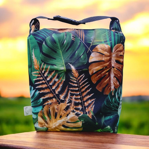 Uzsonnás táska - Roll top Lunch bag - Zero waste , Táska & Tok, Uzsonna- & Ebéd tartó, Ebéd tasak, doboz, Varrás, MESKA