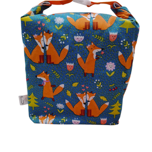 Uzsonnás táska - Roll top Lunch bag - Zero waste , Táska & Tok, Uzsonna- & Ebéd tartó, Ebéd tasak, doboz, Varrás, MESKA