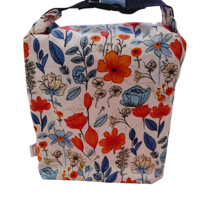 Uzsonnás táska - Roll top Lunch bag - Zero waste , Táska & Tok, Uzsonna- & Ebéd tartó, Ebéd tasak, doboz, Varrás, MESKA