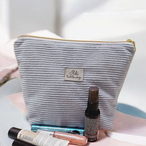 Női neszeszer vízhatlan béléssel- nagy méretű , Táska & Tok, Neszesszer, Varrás, MESKA