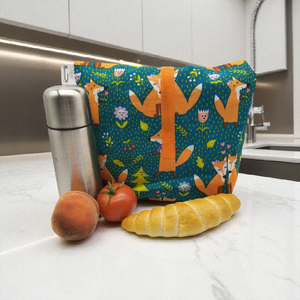Uzsonnás zsák, táska - lunch bag, Táska & Tok, Uzsonna- & Ebéd tartó, Ebéd tasak, doboz, Varrás, MESKA