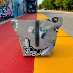 Uzsonnás zsák, táska - lunch bag, Táska & Tok, Uzsonna- & Ebéd tartó, Ebéd tasak, doboz, Varrás, MESKA