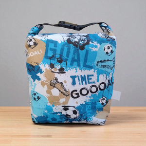 Focis Uzsonnás táska - Roll top Lunch bag - Zero waste , Táska & Tok, Uzsonna- & Ebéd tartó, Ebéd tasak, doboz, Varrás, MESKA