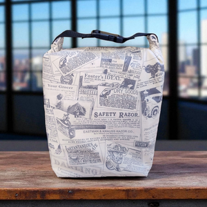  Uzsonnás táska - Roll top Lunch bag - Zero waste , Táska & Tok, Uzsonna- & Ebéd tartó, Ebéd tasak, doboz, Varrás, MESKA