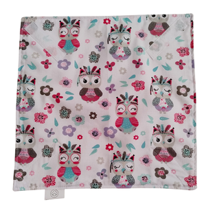 Baglyos Újraszalvéta, szendvics csomagoló - táska & tok - uzsonna- & ebéd tartó - szendvics csomagoló - Meska.hu