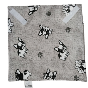 Bulldogos Újraszalvéta, szendvics csomagoló - táska & tok - uzsonna- & ebéd tartó - szendvics csomagoló - Meska.hu