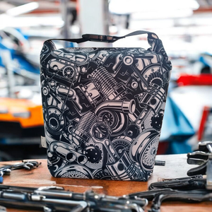 Uzsonnás táska - Roll top Lunch bag - Zero waste , Táska & Tok, Uzsonna- & Ebéd tartó, Ebéd tasak, doboz, Varrás, MESKA